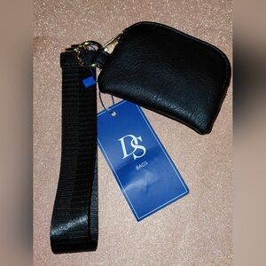 Black Wristlet Clutch D S. Bags